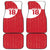 Custom Greenland Football Car Mats Polar-Bamserne Tupilaq Pattern