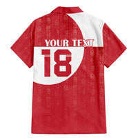 Custom Greenland Football Family Matching Mermaid Dress and Hawaiian Shirt Polar-Bamserne Tupilaq Pattern