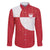 Custom Greenland Football Family Matching Off The Shoulder Long Sleeve Dress and Hawaiian Shirt Polar-Bamserne Tupilaq Pattern