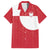 Custom Greenland Football Family Matching Off Shoulder Short Dress and Hawaiian Shirt Polar-Bamserne Tupilaq Pattern
