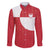 Custom Greenland Football Family Matching Off Shoulder Short Dress and Hawaiian Shirt Polar-Bamserne Tupilaq Pattern