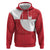 Custom Greenland Football Hoodie Polar-Bamserne Tupilaq Pattern