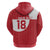 Custom Greenland Football Hoodie Polar-Bamserne Tupilaq Pattern