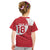 Custom Greenland Football Kid T Shirt Polar-Bamserne Tupilaq Pattern