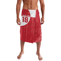 Custom Greenland Football Lavalava Polar-Bamserne Tupilaq Pattern