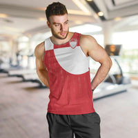 Custom Greenland Football Men Tank Top Polar-Bamserne Tupilaq Pattern