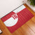 Custom Greenland Football Rubber Doormat Polar-Bamserne Tupilaq Pattern
