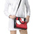 Custom Greenland Football Shoulder Handbag Polar-Bamserne Tupilaq Pattern