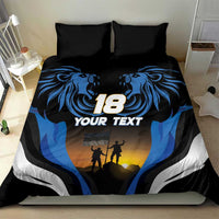 Custom Estonia National Flag Day Bedding Set Mu isamaa, mu onn ja room