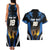 Custom Estonia National Flag Day Couples Matching Tank Maxi Dress and Hawaiian Shirt Mu isamaa, mu onn ja room