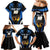 Custom Estonia National Flag Day Family Matching Mermaid Dress and Hawaiian Shirt Mu isamaa, mu onn ja room