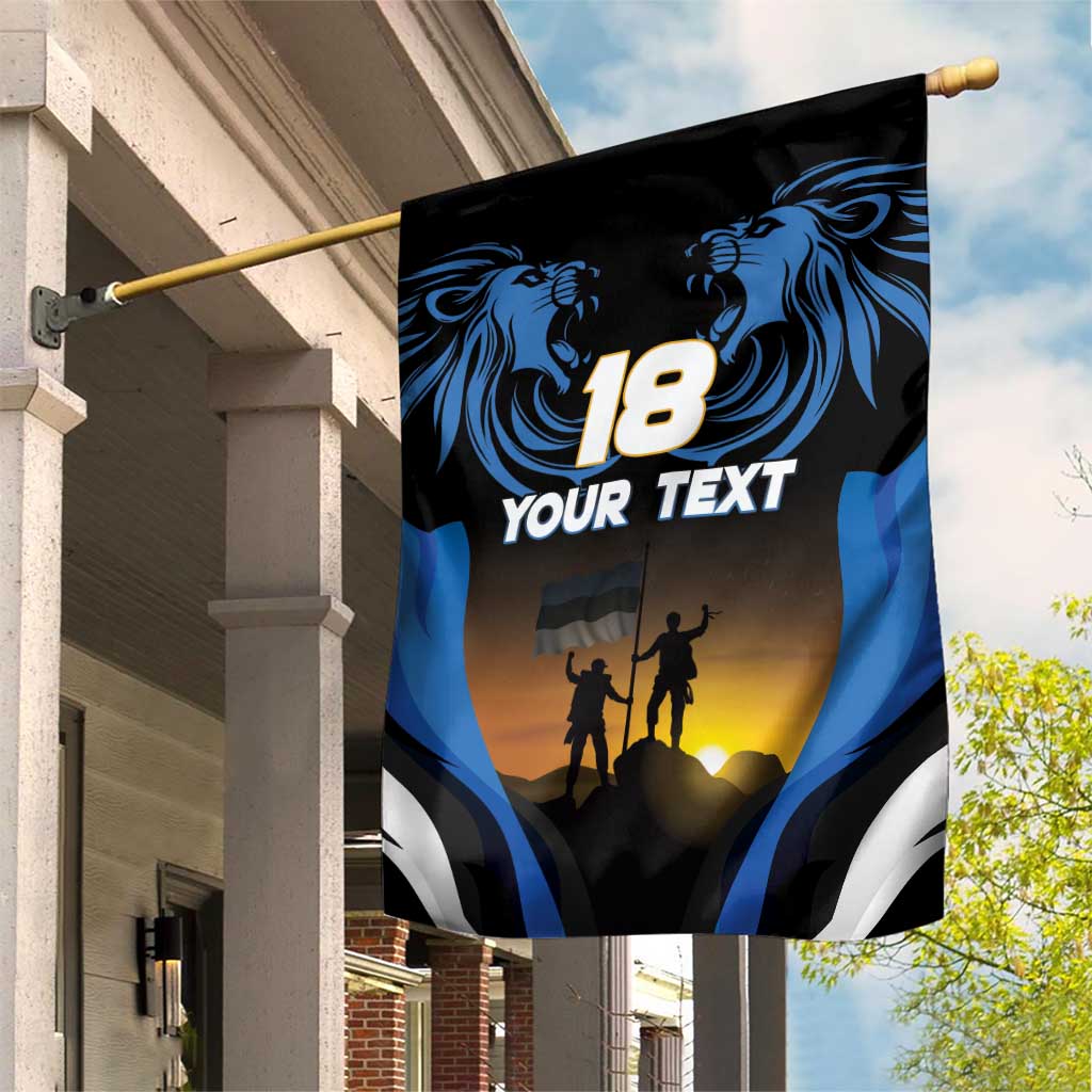 Custom Estonia National Flag Day Garden Flag Mu isamaa, mu onn ja room