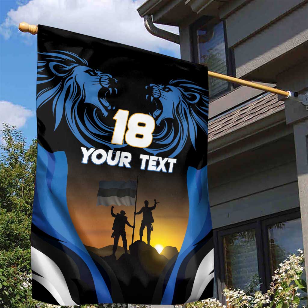 Custom Estonia National Flag Day Garden Flag Mu isamaa, mu onn ja room