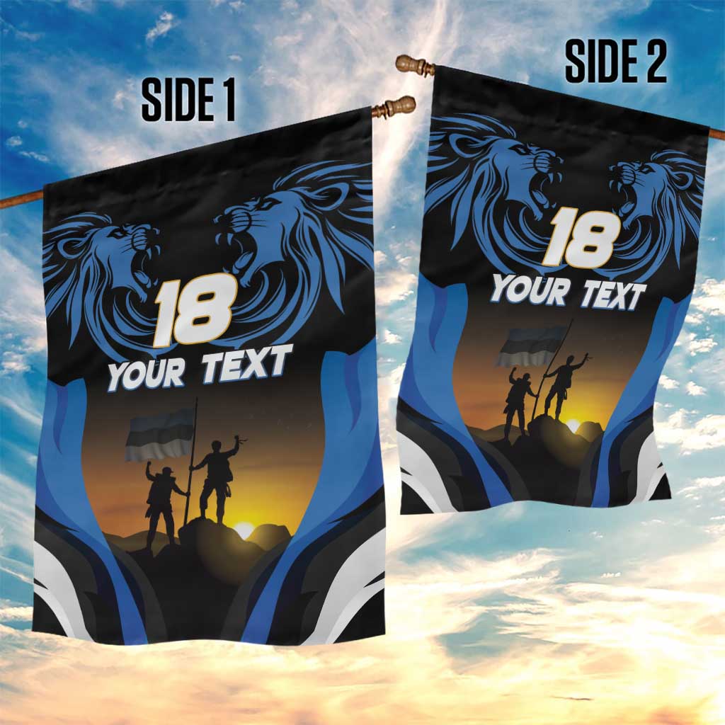 Custom Estonia National Flag Day Garden Flag Mu isamaa, mu onn ja room