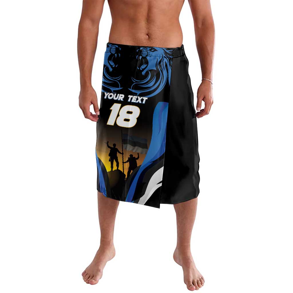 Custom Estonia National Flag Day Lavalava Mu isamaa, mu onn ja room