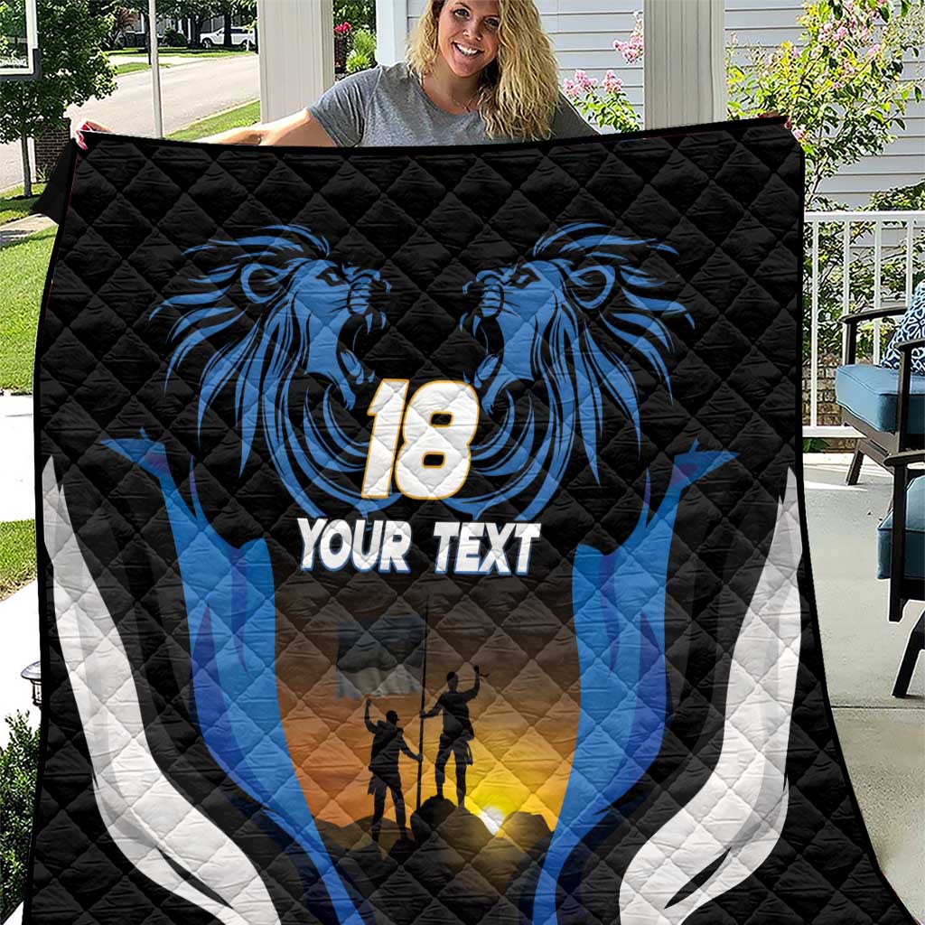 Custom Estonia National Flag Day Quilt Mu isamaa, mu onn ja room