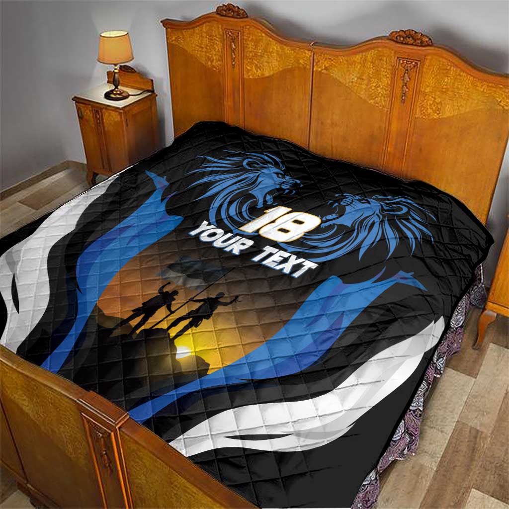 Custom Estonia National Flag Day Quilt Mu isamaa, mu onn ja room
