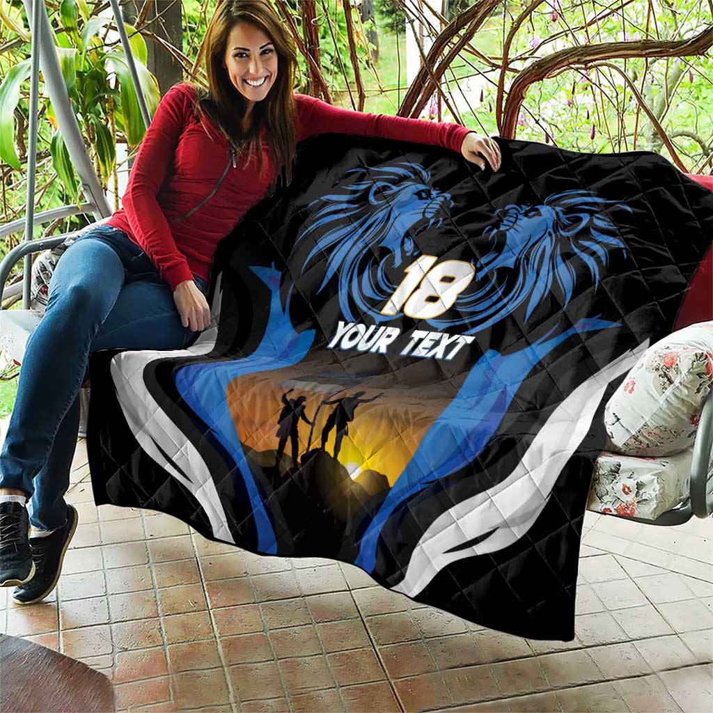 Custom Estonia National Flag Day Quilt Mu isamaa, mu onn ja room