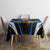 Custom Estonia National Flag Day Tablecloth Mu isamaa, mu onn ja room