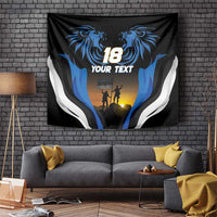 Custom Estonia National Flag Day Tapestry Mu isamaa, mu onn ja room