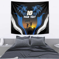 Custom Estonia National Flag Day Tapestry Mu isamaa, mu onn ja room