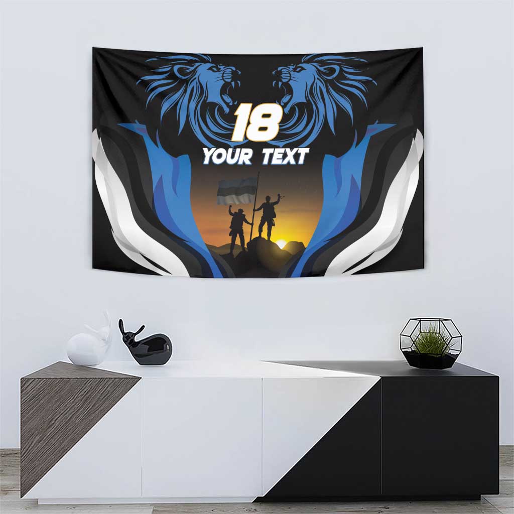 Custom Estonia National Flag Day Tapestry Mu isamaa, mu onn ja room