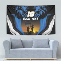 Custom Estonia National Flag Day Tapestry Mu isamaa, mu onn ja room