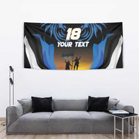 Custom Estonia National Flag Day Tapestry Mu isamaa, mu onn ja room