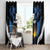 Custom Estonia National Flag Day Window Curtain Mu isamaa, mu onn ja room