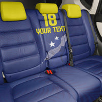 Custom Curacao Football Back Car Seat Cover La Pantera Negra