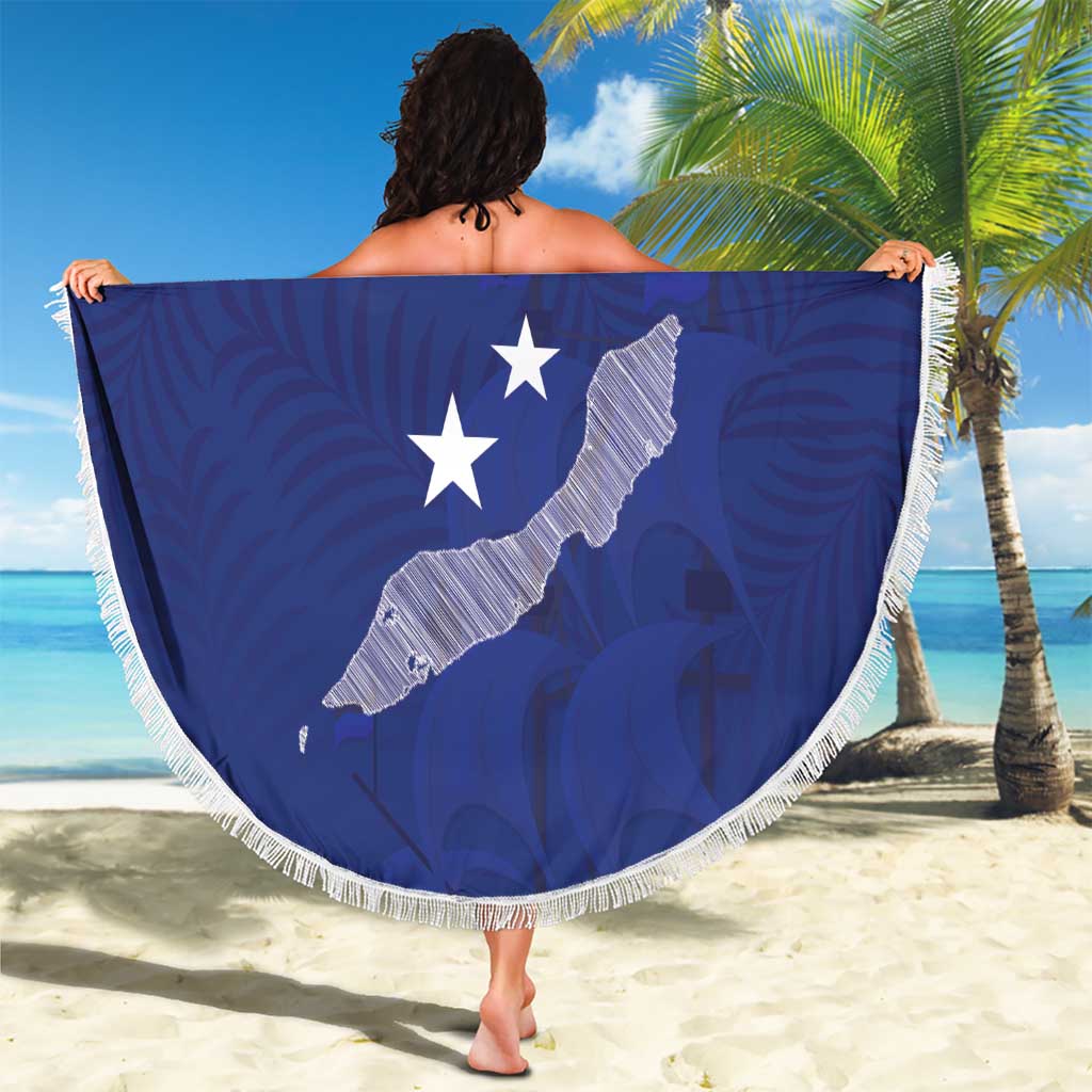 Custom Curacao Football Beach Blanket La Pantera Negra