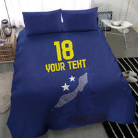 Custom Curacao Football Bedding Set La Pantera Negra