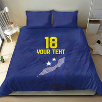 Custom Curacao Football Bedding Set La Pantera Negra