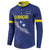 Custom Curacao Football Button Sweatshirt La Pantera Negra