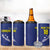 Custom Curacao Football 4 in 1 Can Cooler Tumbler La Pantera Negra