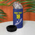 Custom Curacao Football 4 in 1 Can Cooler Tumbler La Pantera Negra