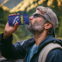 Custom Curacao Football 4 in 1 Can Cooler Tumbler La Pantera Negra