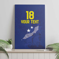 Custom Curacao Football Canvas Wall Art La Pantera Negra