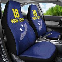 Custom Curacao Football Car Seat Cover La Pantera Negra