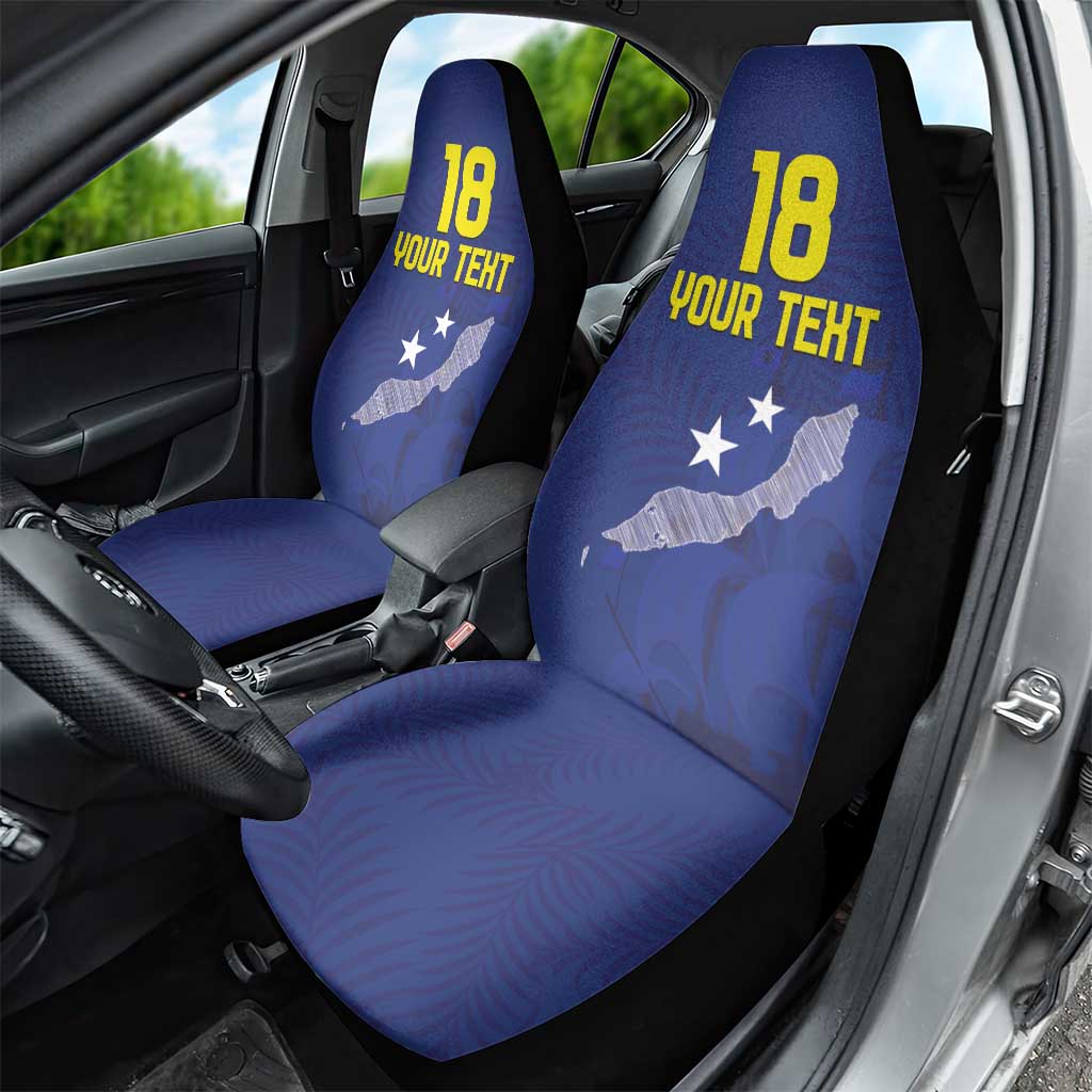 Custom Curacao Football Car Seat Cover La Pantera Negra