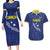 Custom Curacao Football Couples Matching Long Sleeve Bodycon Dress and Hawaiian Shirt La Pantera Negra