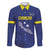 Custom Curacao Football Family Matching Long Sleeve Bodycon Dress and Hawaiian Shirt La Pantera Negra
