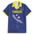 Custom Curacao Football Family Matching Mermaid Dress and Hawaiian Shirt La Pantera Negra