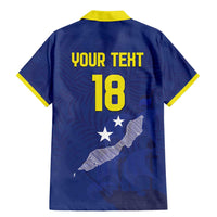 Custom Curacao Football Family Matching Mermaid Dress and Hawaiian Shirt La Pantera Negra