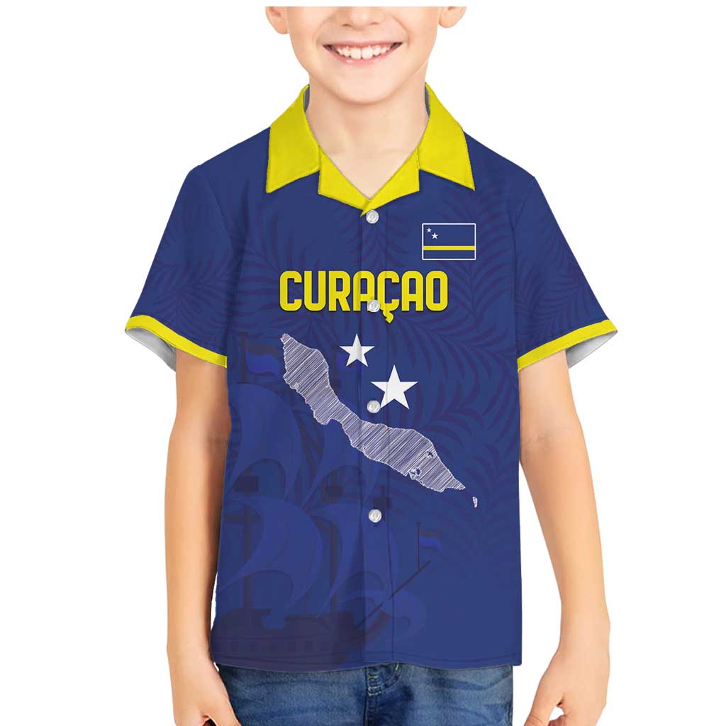 Custom Curacao Football Family Matching Mermaid Dress and Hawaiian Shirt La Pantera Negra