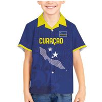 Custom Curacao Football Family Matching Mermaid Dress and Hawaiian Shirt La Pantera Negra