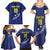 Custom Curacao Football Family Matching Summer Maxi Dress and Hawaiian Shirt La Pantera Negra