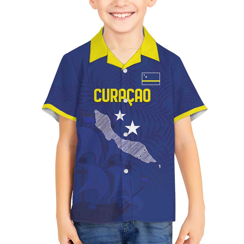 Custom Curacao Football Family Matching Summer Maxi Dress and Hawaiian Shirt La Pantera Negra