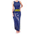 Custom Curacao Football Family Matching Tank Maxi Dress and Hawaiian Shirt La Pantera Negra