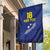 Custom Curacao Football Garden Flag La Pantera Negra